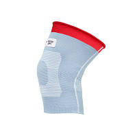 Фиксатор колена Reebok Speedwick Knee Support білий, червоний RRSU-14324 M (885652015912)