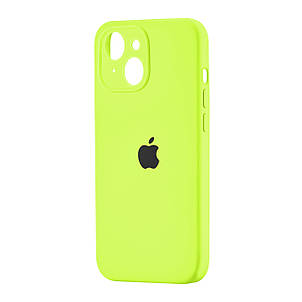 Чохол Silicone Case Square Protected Camera iPhone 15 Green (24), фото 1