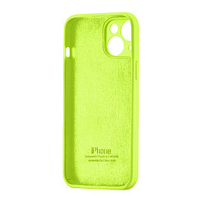 Чохол Silicone Case Square Protected Camera iPhone 15 Green (24), фото 4