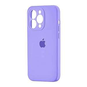 Чохол Silicone Case Square Protected Camera iPhone 15 Pro Elegant Purple (26), фото 1