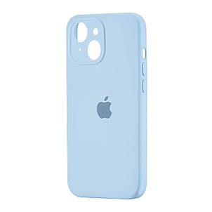 Чохол Silicone Case Square Protected Camera iPhone 15 Light Blue (27), фото 1