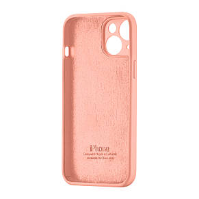 Чохол Silicone Case Square Protected Camera iPhone 15 Grapefruit (37), фото 4