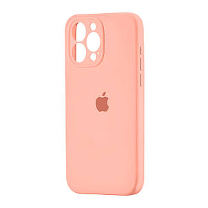 Чохол Silicone Case Square Protected Camera iPhone 15 Pro Max Grapefruit (37), фото 1