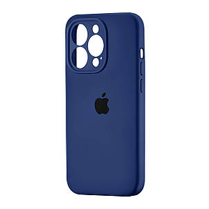 Чохол Silicone Case Square Protected Camera iPhone 15 Pro Wave Blue (39), фото 1