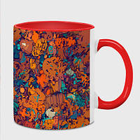 Чашка с принтом «Осенняя ностальгия» (цвет чашки на выбор)