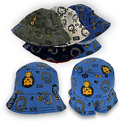 ОПТ Літня панамка дитяча, 50 р. (5 шт./паковання)