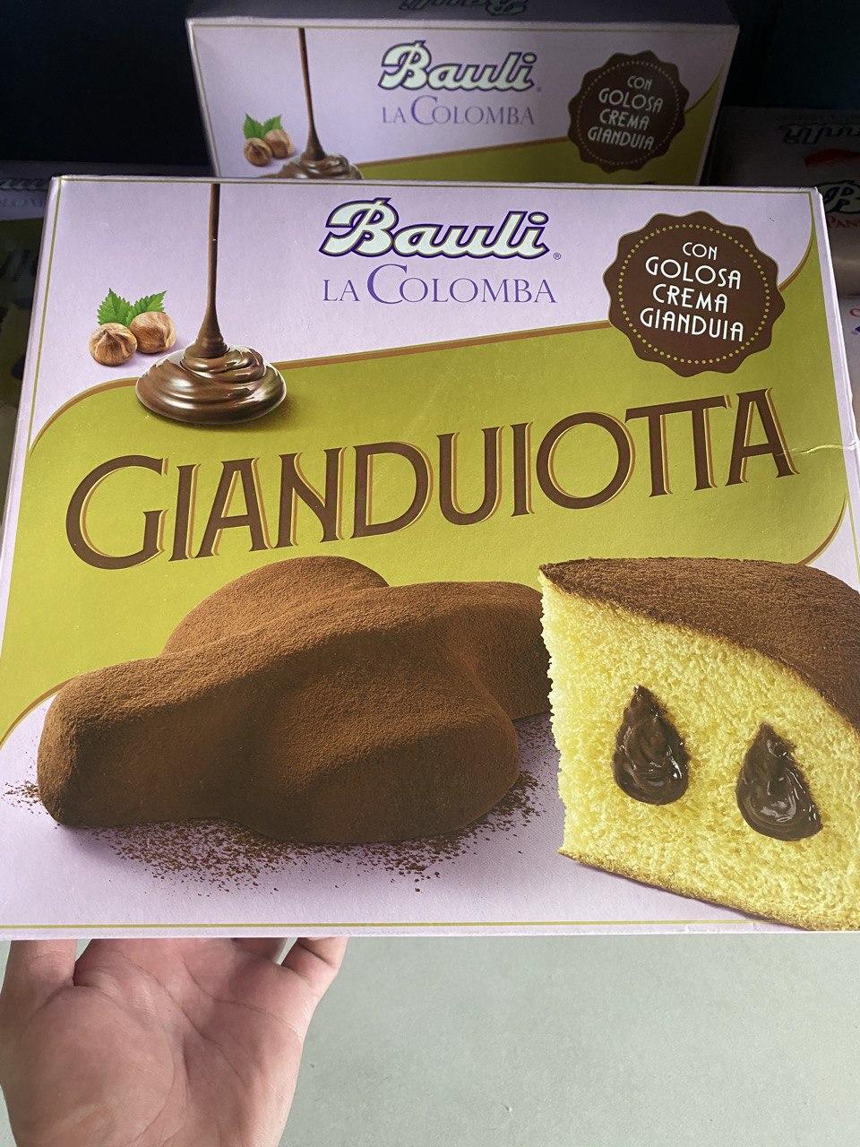Панетон Bauli la Colomba Gianduiotta Шоколад 750грм - фото 1 - id-p2187262449