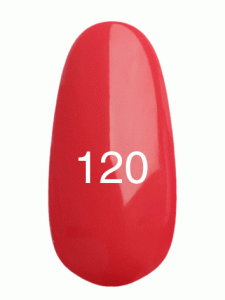 Гель лак №120 (Глибокий кармінно-рожевий) 7 мл.