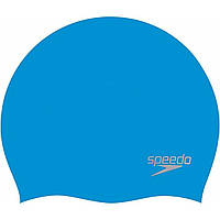 Шапочка для плавания Speedo Moulded Silicone Swim Cap (8-70984D437) Blue