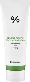 Гель-пінка для вмивання з екстрактом чайного дерева Dr.Ceuracle Tea Tree Purifine 30 Cleansing Foam,