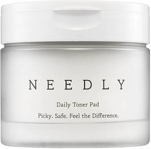 Пілінг — педи з BHA і PHA-кислотами Needly Daily Toner Pad, 60 шт.