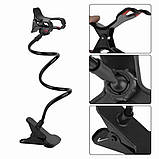 Універсальний гнучкий тримач для телефона з затискачем, фото 2