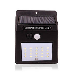 Вуличний ліхтар із датчиком руху на сонячних батареях BL-609 20SMD