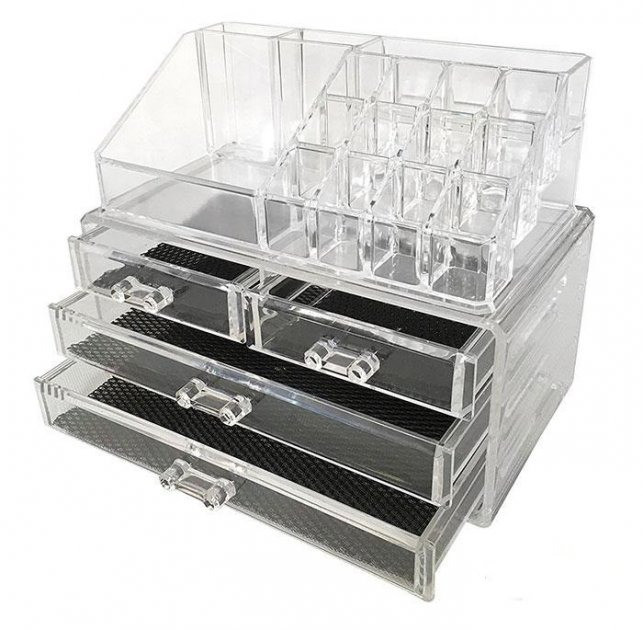 Органайзер Cosmetic Storage Box для зберігання косметики та аксесуарів на 5 відділень, фото 1