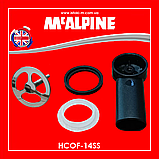 Перелив круглий для кухонної мийки HCOF-14SS McAlpine, фото 4