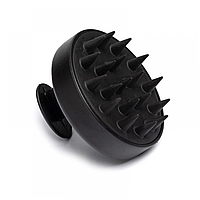 Щітка для масажу голови The Shave Factory Silicone Massage Comb Black