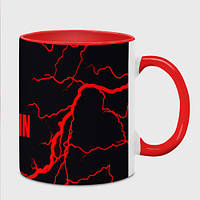 Чашка с принтом «The Evil Within молнии шторм» (цвет чашки на выбор)