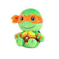 Мягкая игрушка TMNT "Микеланджело" мега Club Mocchi- Mocchi- T12875-O 15 см, Time Toys