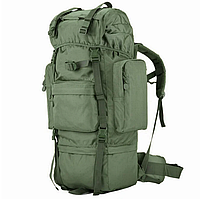 Вместительный тактический рюкзак Олива (на 75 литров) Рюкзак каркасный для военнослужащих Сумка Баул FENIX