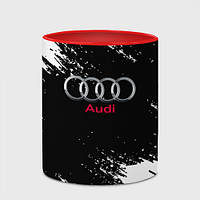 Чашка с принтом «AUDI sport краски» (цвет чашки на выбор)