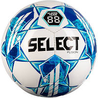 Мяч футбольный Select Fusion v23 біло-синій Уні 5 (5703543312962)