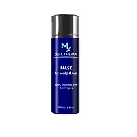 Відновлювальна антивікова маска для волосся і шкіри голови Mediceuticals MX Dual Therapy Unique Mask