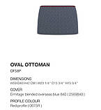 Овальний пуф Frank Outdoor, B&B Italia Outdoor, фото 3