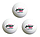 М'ячі для настільного тенісу (пінг-понгу) DHS 3*, 40 mm, (3 шт)., фото 2