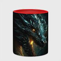 Чашка с принтом «Древний дракон символ 2024» (цвет чашки на выбор)