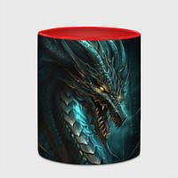 Чашка с принтом «Древний дракон символ 2024» (цвет чашки на выбор)