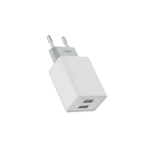 Адаптер живлення для телефона XO L65 White (2 USB )