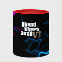 Чашка с принтом «Grand theft auto storm» (цвет чашки на выбор)