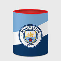 Чашка с принтом «Манчестер сити Manchester city» (цвет чашки на выбор)