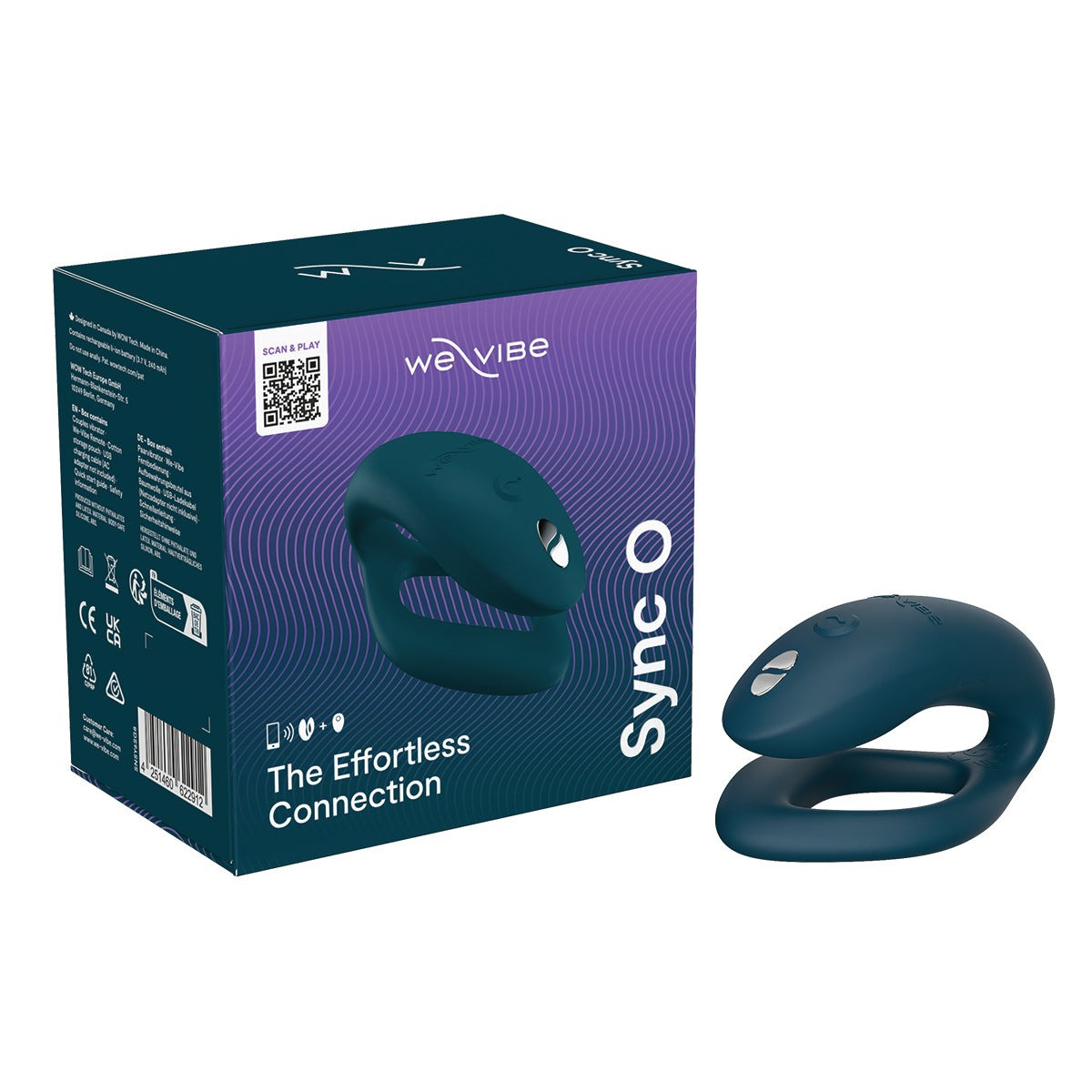 Силіконовий смарт- Вібратор із ДК We-Vibe Sync O Green