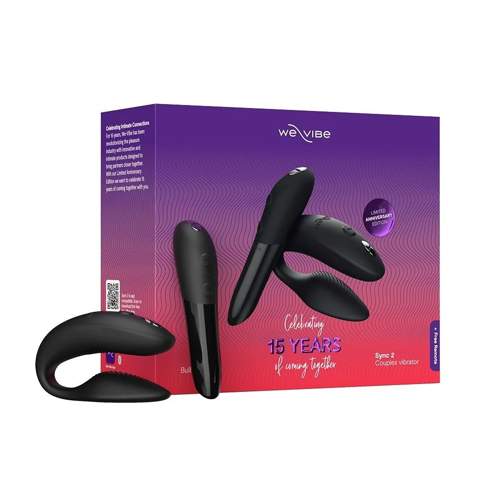 We-Vibe Limited Anniversary Edition набір секс-іграшок для пар Sync 2 і Tango X
