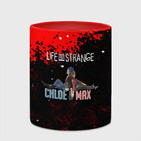 Чашка с принтом «Life is strange Хлоя и Макс» (цвет чашки на выбор)