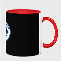 Чашка с принтом «Манчестер Сити fc» (цвет чашки на выбор)