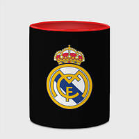 Чашка с принтом «Real madrid fc club» (цвет чашки на выбор)