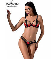 Сексуальний комплект білизни Passion Feminna Bikini red S/M