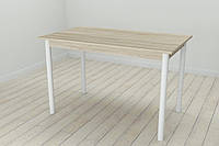Стол кухонный Ferrum-decor Бенита 75x120x70 Белый ДСП Сонома 16мм (BEN0032) GT, код: 6831845