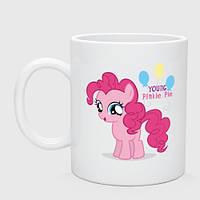 Чашка с принтом керамическая «Young Pinkie Pie»