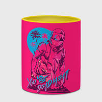 Кухоль з принтом з повним замком «Hotline Miami 6» (колір чашки на вибір)