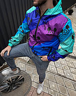 Ветровка мужская демисезонная легкая | Мужская Ветровка | Молодежная разноцветная ветровка | Куртка унисекс