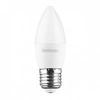 Світлодіодна лампа LED Vestum C-37 E27 1-VS-1309 8 Вт