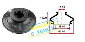 Пильник тяги рульової поперечної BMW 5(E39) / 7(E38) (28х12x15) Belgum Parts BG0124