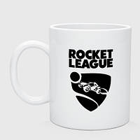 Чашка с принтом керамическая «Rocket league»