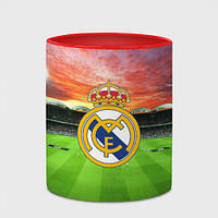 Чашка с принтом «FC Real Madrid» (цвет чашки на выбор)