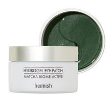 Заспокійливі патчі для повік із зеленим чаєм Heimish Matcha Biome Hydrogel Eye Patch 60 шт.