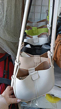 Сумочка жіноча крос-боді на блискавці зі штучної шкіри у різних кольорах Inna