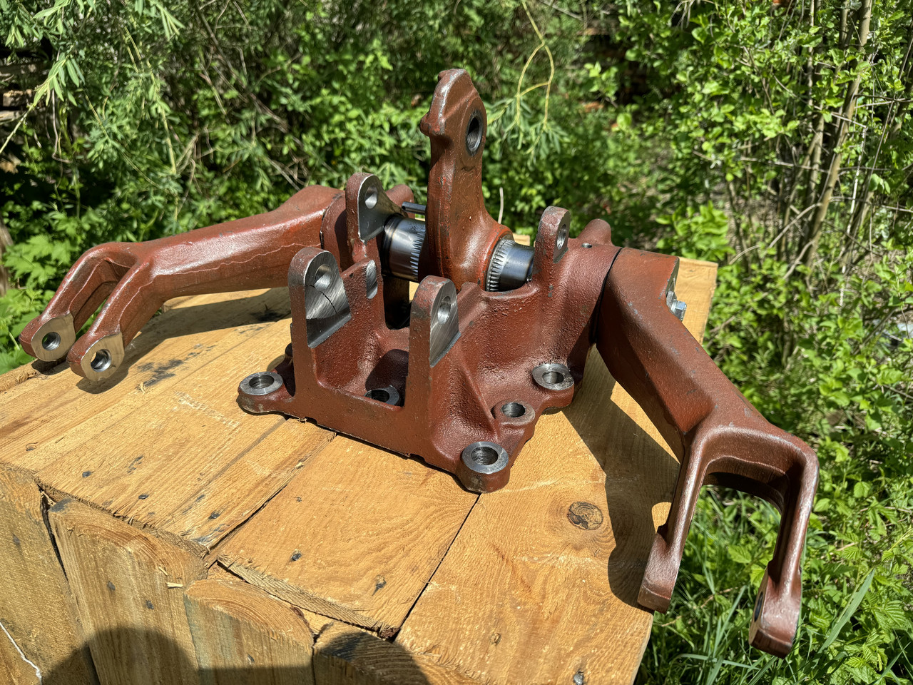 Кронштейн навески МТЗ "краб" (в сборе с рычагами) 70-4605110 (Оригиниал ...